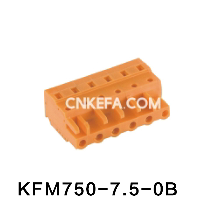 KFM750-7.5-0B Pluggable terminal block