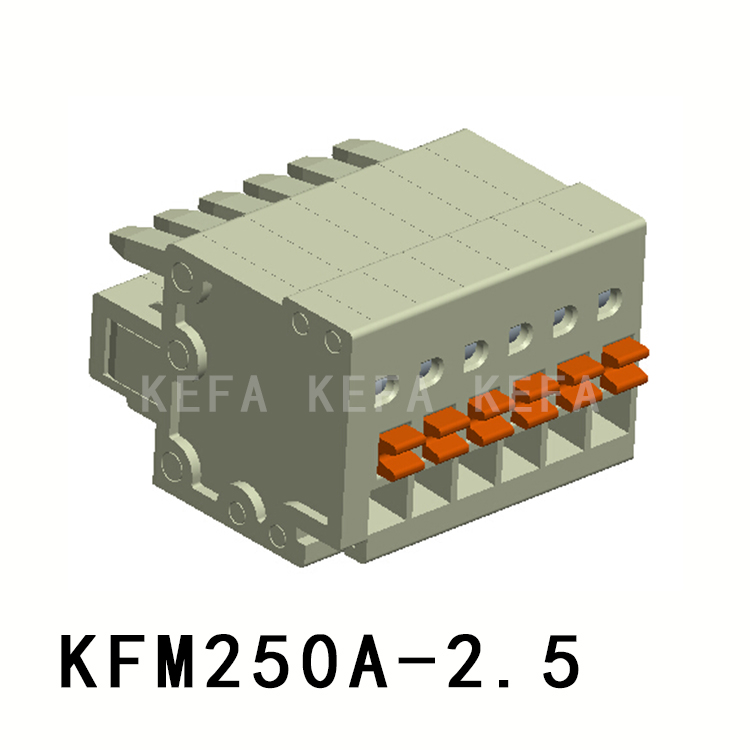 KFM250A-2.5 Pluggable terminal block