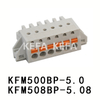 KFM500BP-5.0/KFM508BP-5.08 Pluggable terminal block