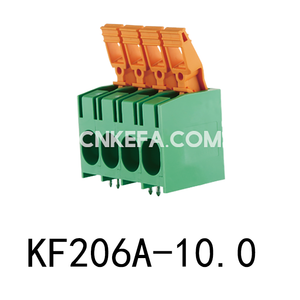 KF206A-10.0 Spring type terminal block