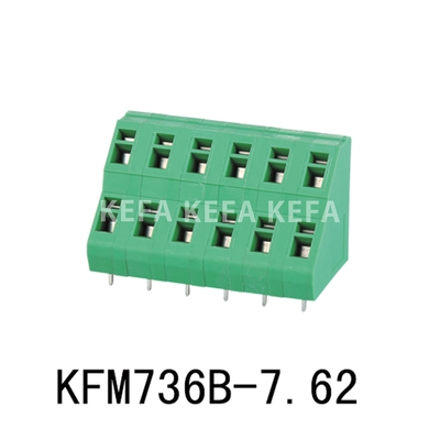 KFM736B-7.62  Spring type terminal block