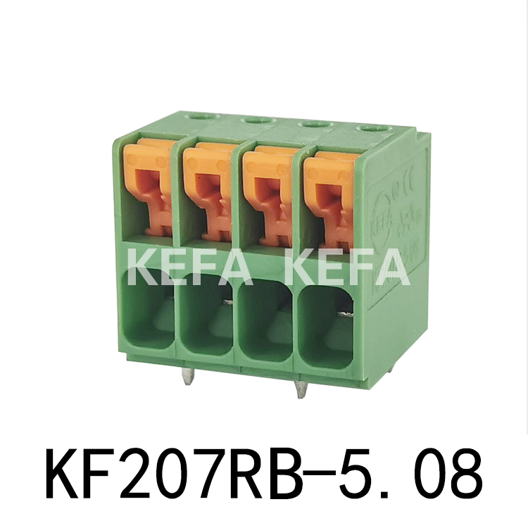 KF207RB-5.08 Spring type terminal block