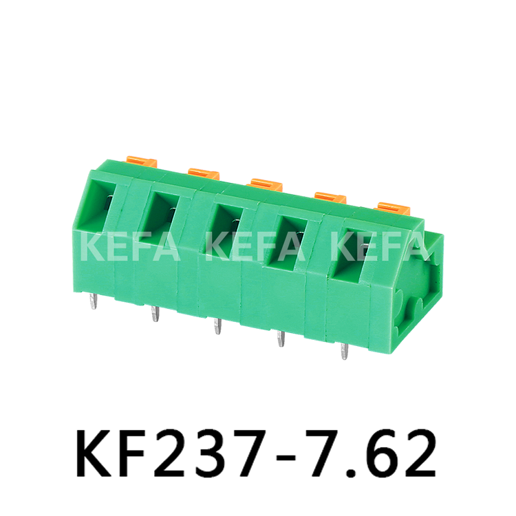 KF237-7.62 Spring type terminal block