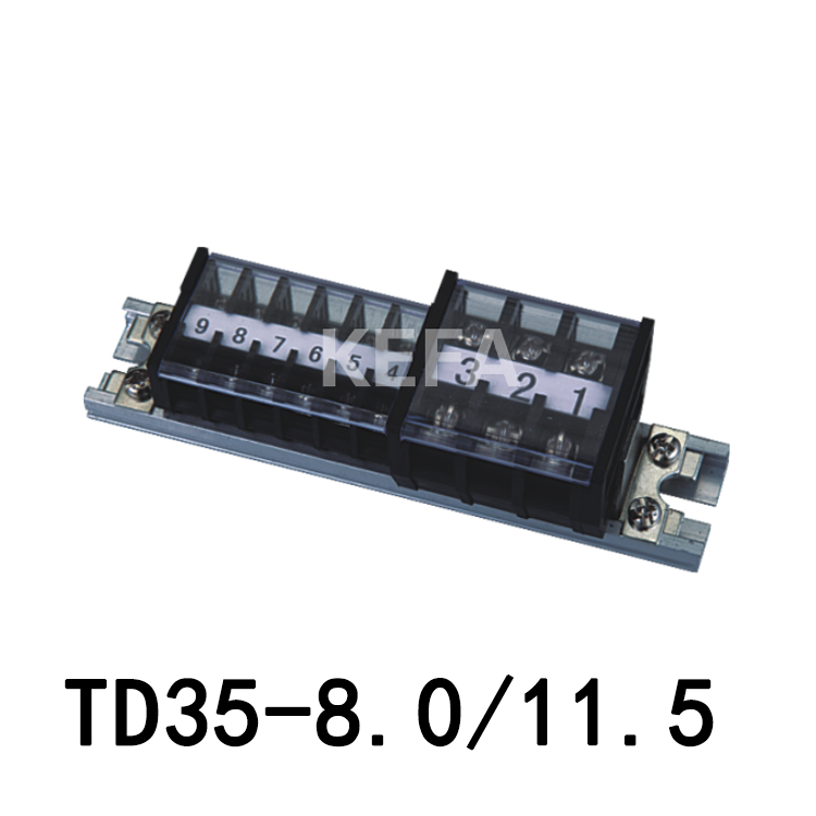 TD35-8.0/11.5 Din rail terminal block
