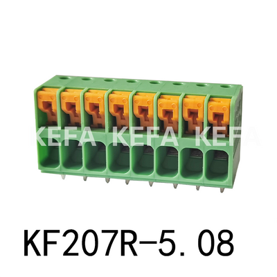 KF207R-5.08 Spring type terminal block
